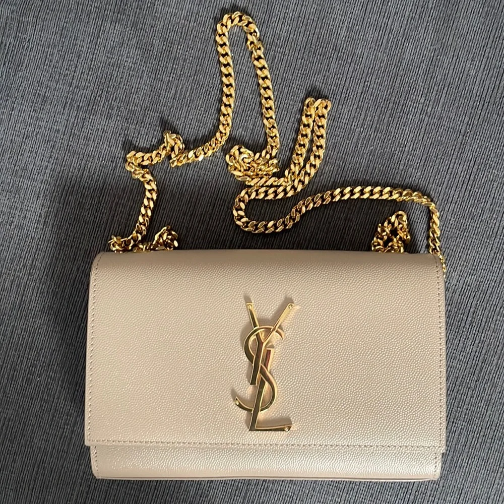 Ysl Kate Bag Small (Dark Beige) with dust bag. No box, used once. - Picture 3 of 3